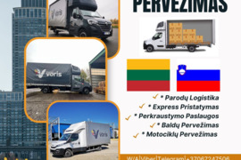 LIETUVA - SLOVĖNIJA - LIETUVA * Express Pristatymas  