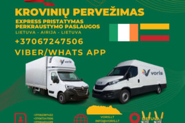 LIETUVA - AIRIJA( Ireland ) - LIETUVA   * Baldų Pervežimas  