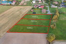19.63 a sklypas Mažeikių r. sav., Tirkšliai, Sodų g.
