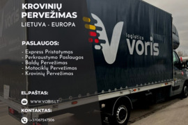 Perkraustymas — Profesionalus krovinių pervežimas  LIETUVA-EUROPA-LIETUVA www.voris.lt *** ARBA *** 