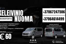 Keleivinio Transporto Nuoma 8+1 ( Alytuje ir Kaune ) .