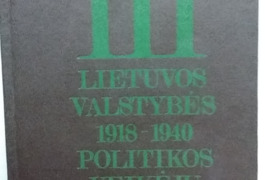 111 Lietuvos valstybės 1918-1940 politikos veikėjų