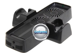 Stovas aušintuvas su vietomis pulteliams Microsoft Xbox 360 Slim konsolei