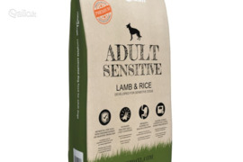 vidaXL Sausas maistas šunims, Adult Sensitive Lamb & Rice, 15 kg