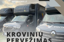 Krovinių pervežimas kelių transportu. Gabenimas Lietuvoje ir visoje Europoje www.voris.lt Lithuania 
