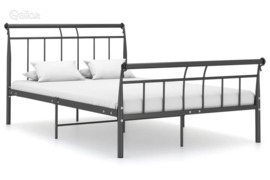 vidaXL Lovos rėmas, juodos spalvos, 120x200cm, metalas