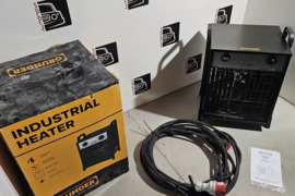 Šildytuvas Termoventiliatorius Grunder IFJ04-150C, 15 kW su ilgintuvu 15m 3fazis