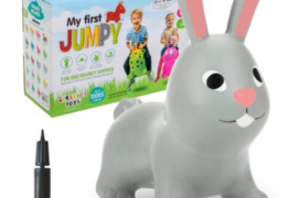 Žaislinis zuikis šokinėjimui My first Jumpy