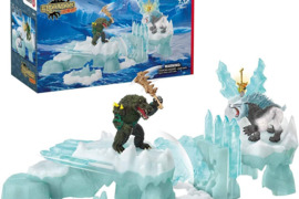 Schleich Creatures Ledo Tvirtovės Užpuolimas 42497