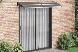 vidaXL Stogelis durims, juodos spalvos, 200x75cm, PC