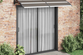 vidaXL Stogelis durims, juodos spalvos, 240x100cm, PC