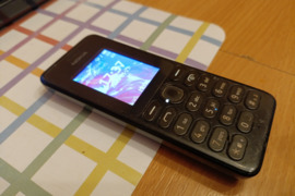 Geras nokia 108, 2 sim, kalbos, be defektu