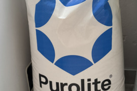 Įkrova Purolite A502ps anionic resin 25 l