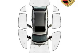 PORSCHE STIKLAS PRIEKINIS  GALINIS  ŠONINIS