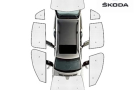 ŠKODA STIKLAS PRIEKINIS  GALINIS  ŠONINIS