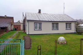 Rąstinis namas S. Dagilio g., Biržų centre