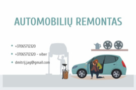 Automobilių remontas