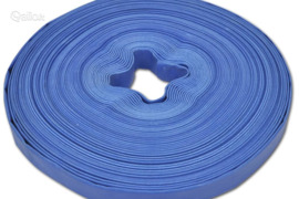 vidaXL Plokščia žarna, PVC, 100m, 1