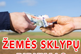 Perkame žemės sklypus visoje Lietuvoje