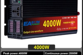 Mes parduodame keitiklį 4000W voltas DC 12 V į AC 220-230V 50Hz transformatoriaus galios keitiklio s