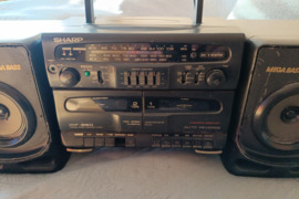 GERA SHARP WF-950HT,MAGNETOLA,2 MC, FM, AUTOREVERSAS