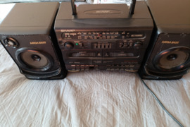GERA SHARP WF-950HT,MAGNETOLA,2 MC, FM, AUTOREVERSAS