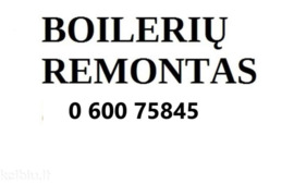 Boilerių pardavimas, montavimas ir remontas