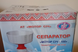Pieno separatorius MOTOP SIČ
