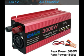 Mes parduodame keitiklį 3000W voltas DC 12 V į AC 220-230V 50Hz transformatoriaus galios keitiklio s