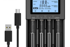 Parduodame naują Liitokala Lii-M4 1.2V 3.7V 3.2V AAA 18650 26650 18350 21700 Ličio baterijų įkrovikl
