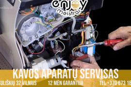 Kavos aparatų remontas Vilniuje