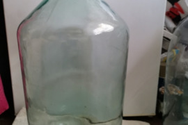 Vintažinis 20 ltr stiklainis