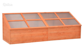 vidaXL Šiltnamis, 180x57x62cm, mediena