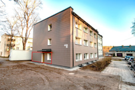 Zarasų m. centre, Vytauto skg. 10 parduodamas 1 kambario butas
