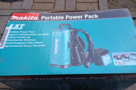 Kuprinė akumuliatoriams MAKITA LXT PDC01 su 2x18v adapteriu, skirta prailginti ir palengvinti darba 