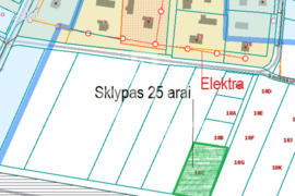 25.49 a sklypas Kretingos r. sav., Vydmantai, Saulėtekio g.