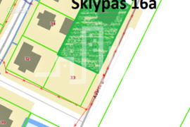 16.0 a sklypas Palanga, Palanga, Aušros g.