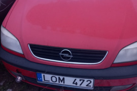 Nemokumo administratorius parduoda transporto priemonę OPEL, ZAFIRA-A