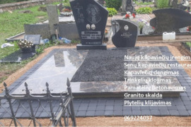Kapaviečių restauravimas ir nauja statyba Kapai