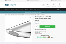 Nauja dušo galva Armitage Shanks