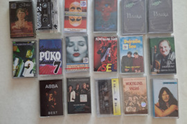 Lietuviškos ir kitos muzikos kasetes