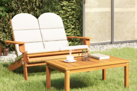 Sodo adirondack komplektas, 2 dalių, akacijos medienos masyvas