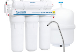 Ecosoft RO-5 atvirkštinio osmoso vandens filtravimo sistema