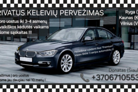 Vežame į oro ustus / iš oro uostų ŠIAULIAI (ir kiti miestai)