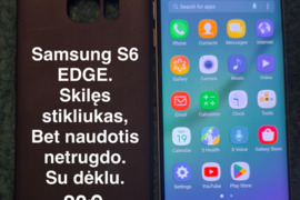Samsung pilnai veikiantis telefonas.