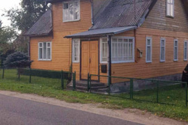 Parduodamas medinis 2 aukštų namas/sodyba Šilutės raj., Ž.Naumiestyje