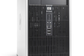 Microtower Hp-DC5850: AMD Phenom x3 8600B su W-10pro + - LCD 19'' ir yra dovanu