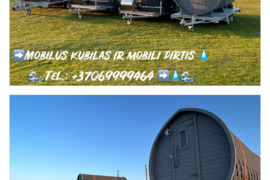 MOBILIOS PIRTIES IR KUBILO NUOMA – POILSIS BE RIBŲ!  Alytaus rajonas - Alytus *** arba *** Keleivini