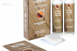 Medienos priežiūros priemonių rinkinys, CARE KIT, 2x250ml