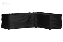 vidaXL Sodo baldų uždangalas, 260x210x80cm, 16 kilpučių, L formos